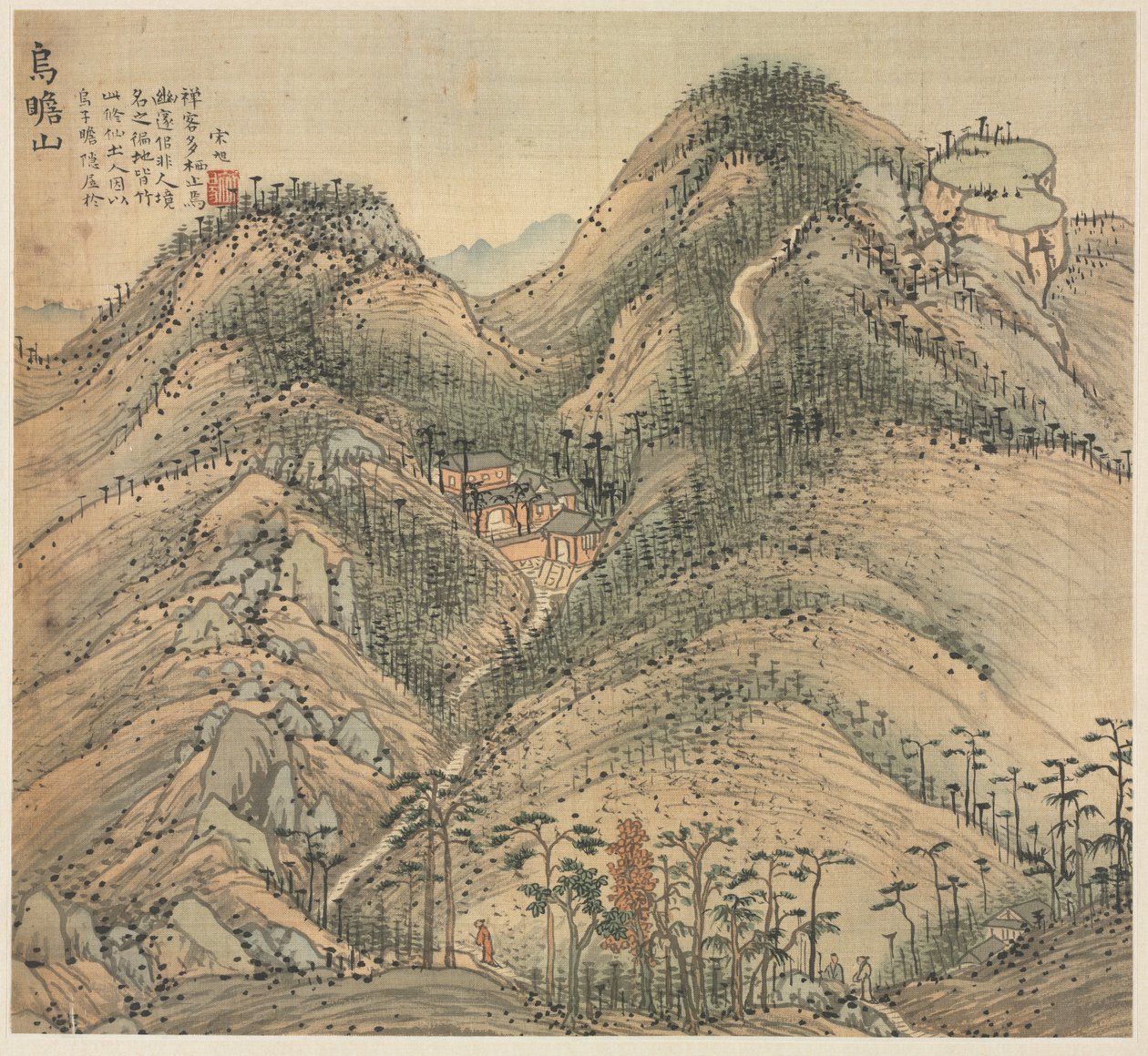 Berg Wuzhan, 1500er von Song Xu