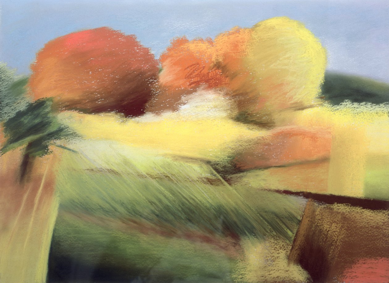 Herbstflammen, 2001 von Sophie Hacker