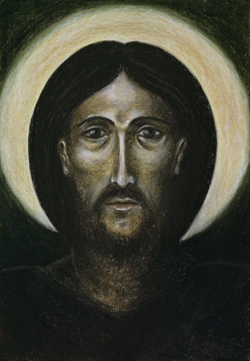Kopf von Christus von Sophie Hacker