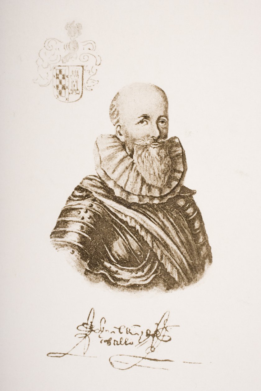 Bernal Diaz del Castillo (ca. 1492-1584) von Spanish School