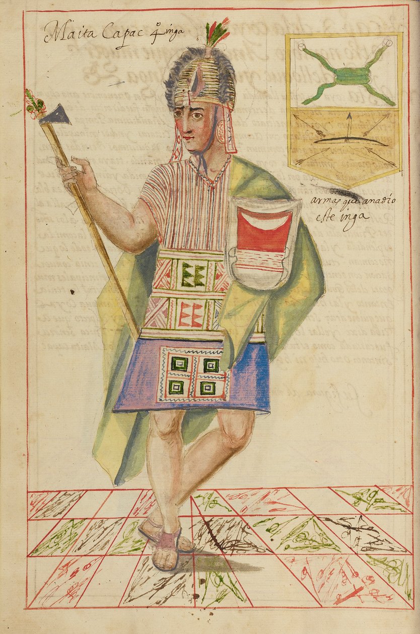Mayta Capac, 1616 von Spanish School