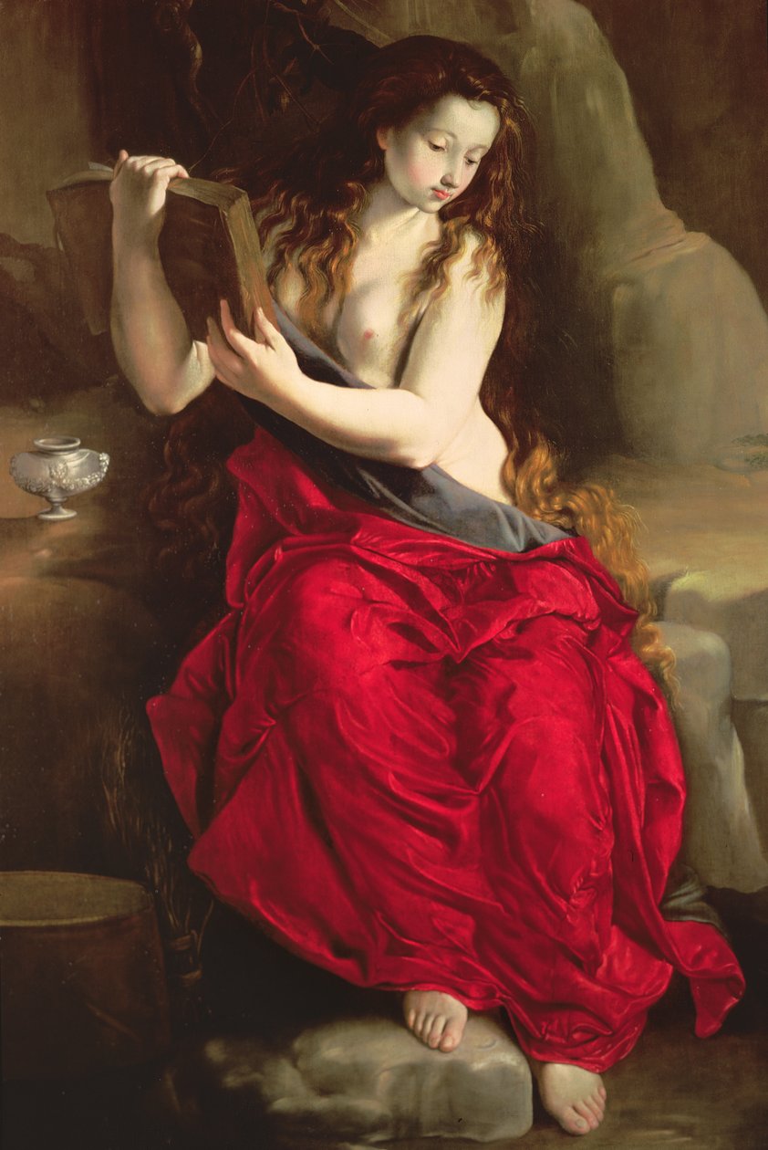 Die reuige Magdalena von Spanish School