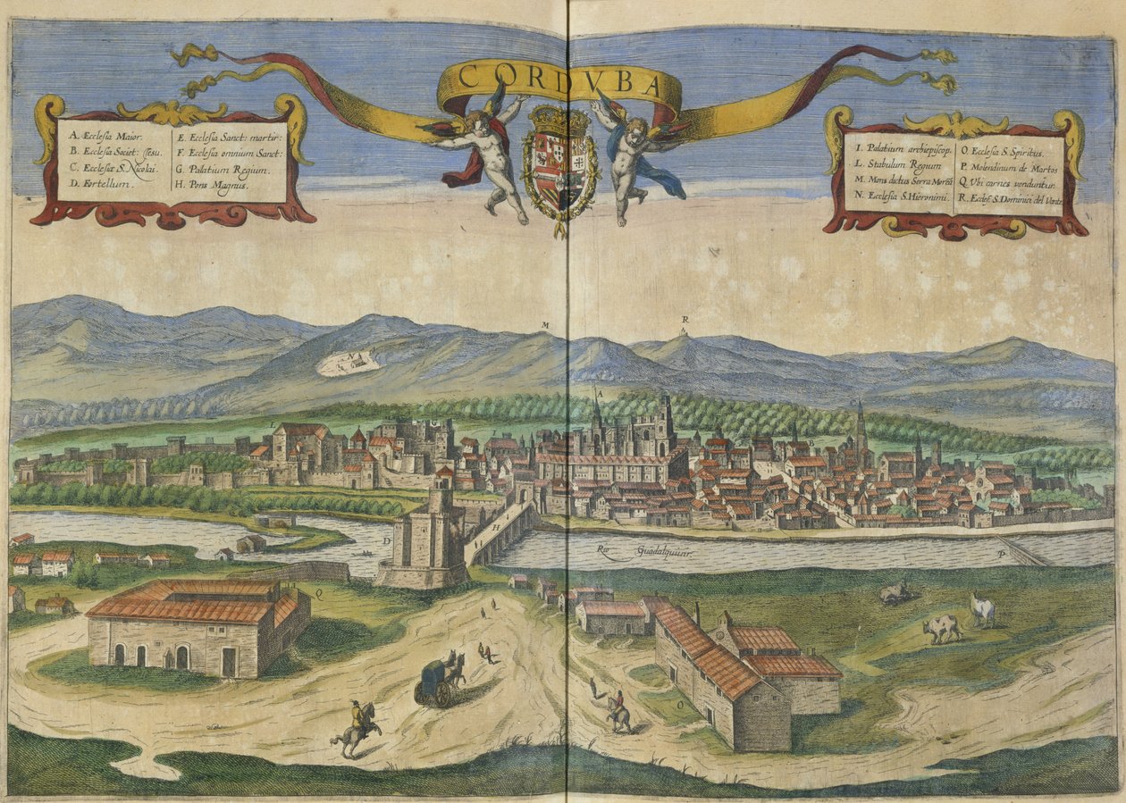 Ansicht von Córdoba von Spanish School