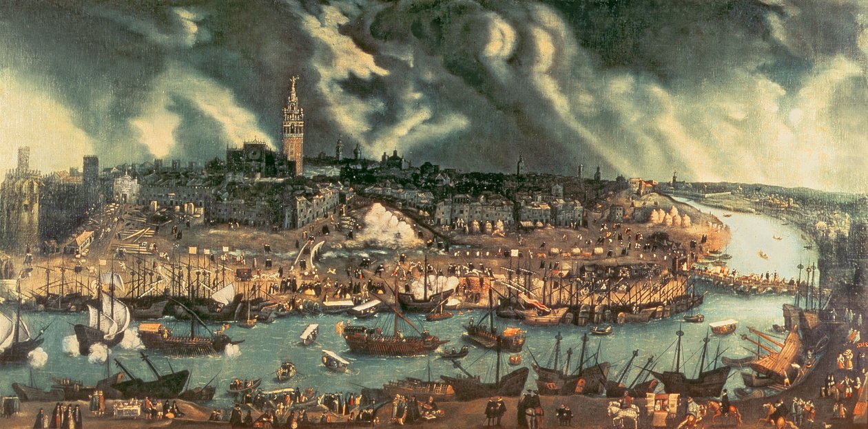 Eine Ansicht von Sevilla von Spanish School