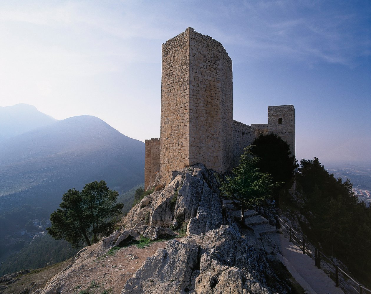 Burg von Santa Catalina von Spanish School