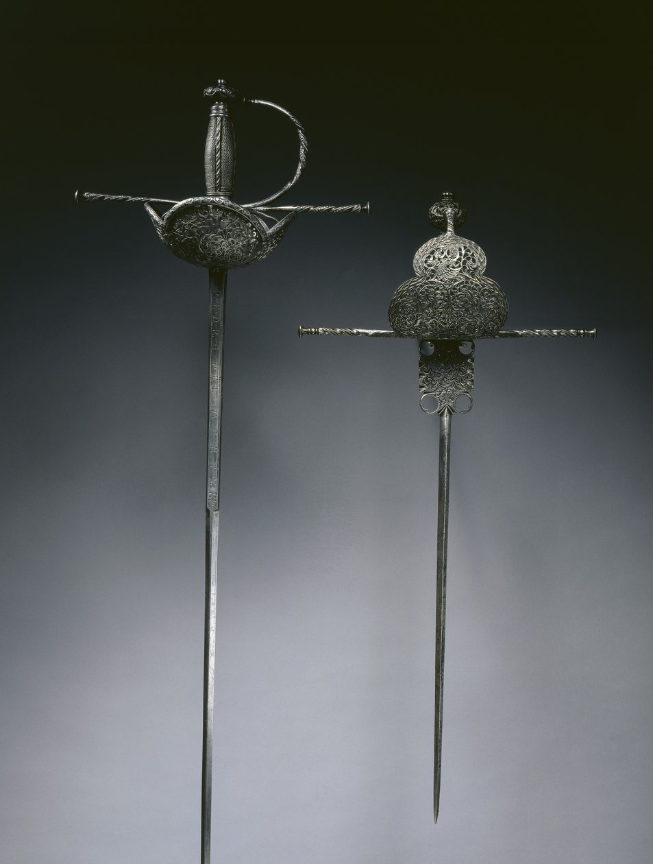 Rapier mit Korbgriff von Spanish School