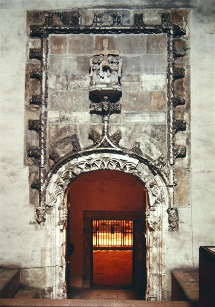 Eingang zur Camara Santa von Spanish School