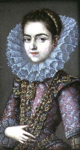 Weibliches Porträt von Spanish School