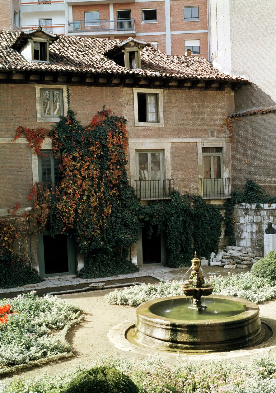 Das Haus von Miguel Cervantes (1547-1616) von Spanish School