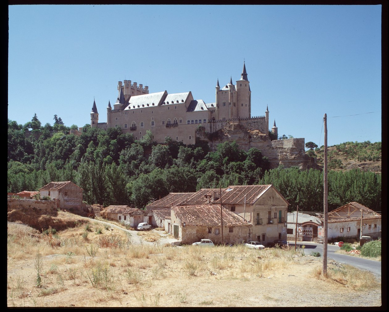 Ansicht der Alcazar von Spanish School