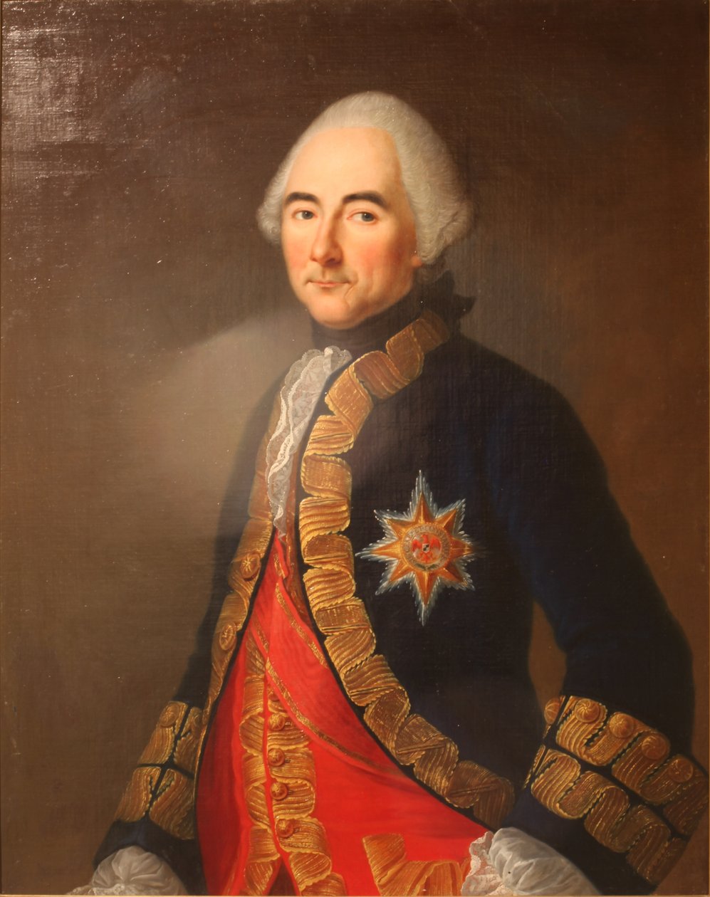 Porträt von Jean-Jacques, Graf von Beausobre, in Generalleutnantuniform von Speiségger