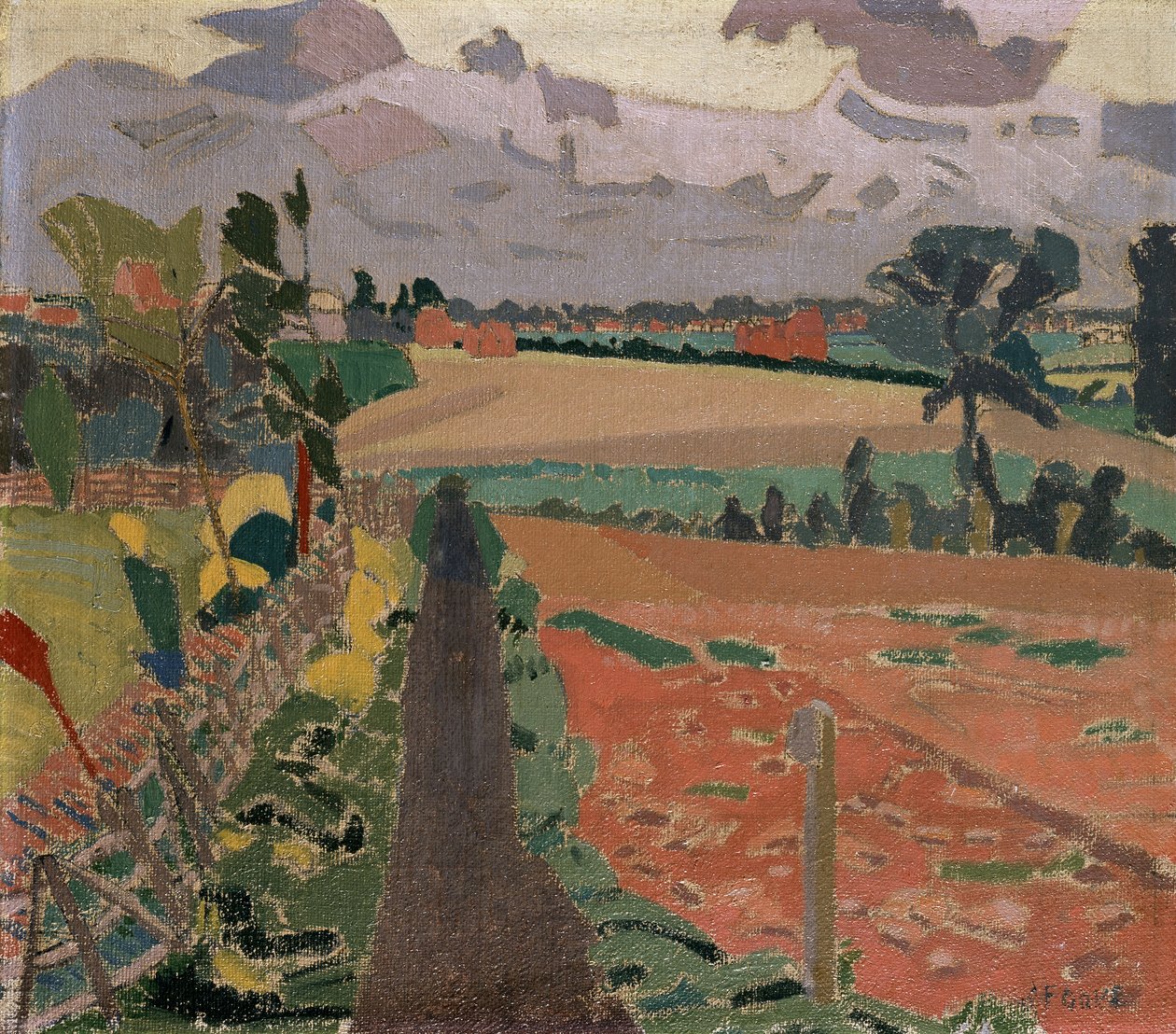 Der Aschenpfad, 20. Jahrhundert von Spencer Frederick Gore