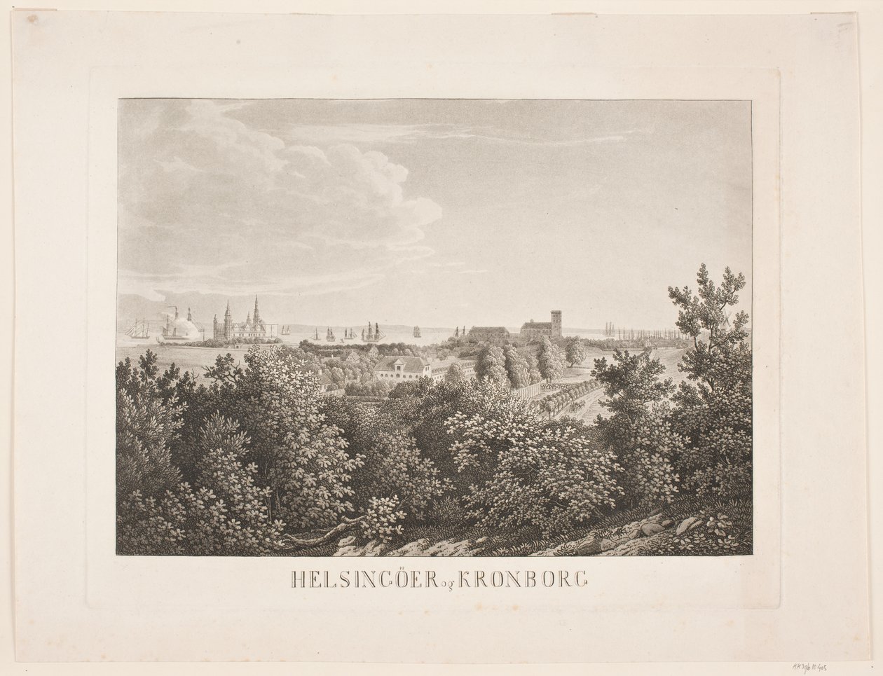Helsingør und Kronborg von Søren Henrik Petersen