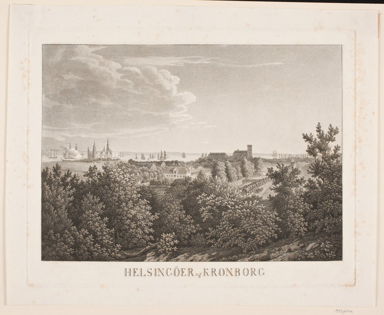 Helsingør und Kronborg von Søren Henrik Petersen