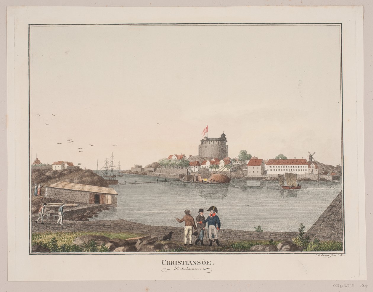 Christiansø. Südhafen von Søren L. Lange