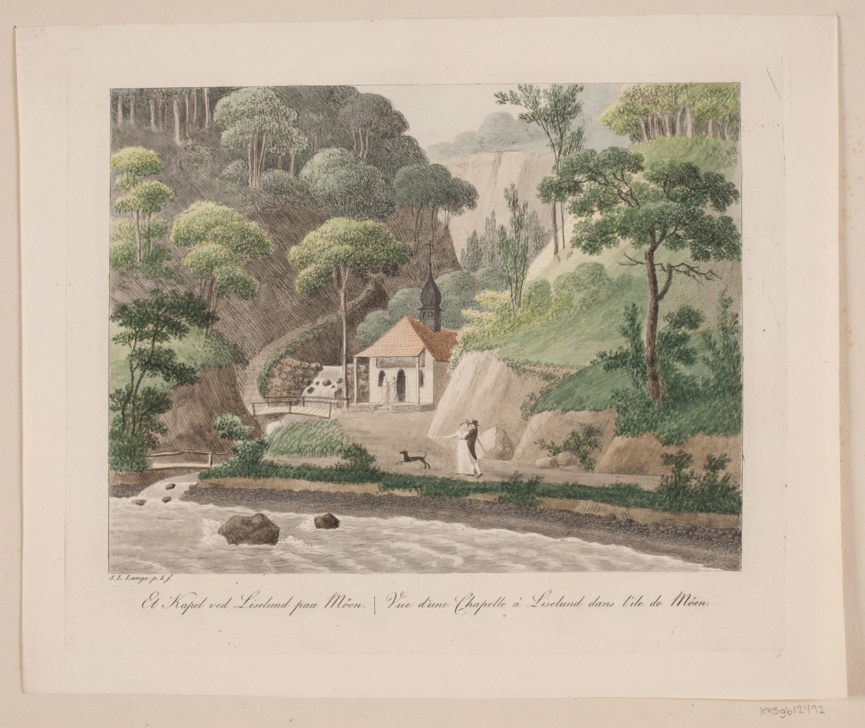Eine Kapelle bei Liselund auf Møn von Søren L. Lange