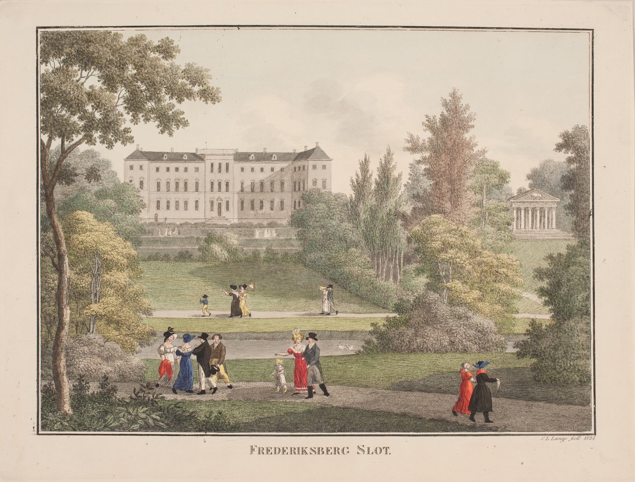 Schloss Frederiksberg von Søren L. Lange