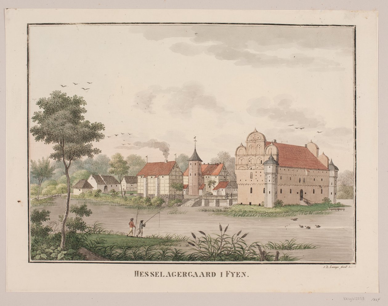 Hesselagergaard auf Fünen von Søren L. Lange