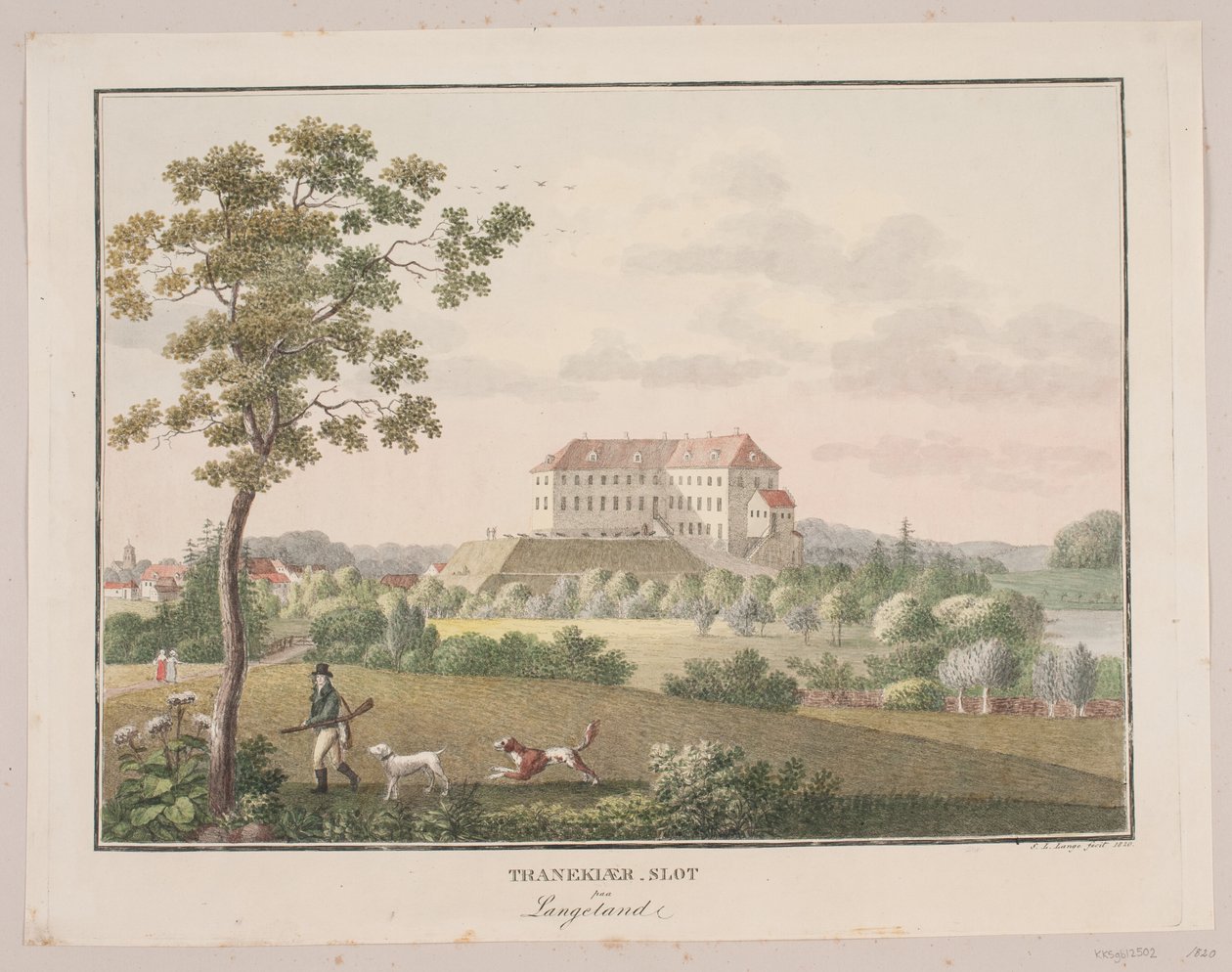 Schloss Tranekær auf Langeland von Søren L. Lange