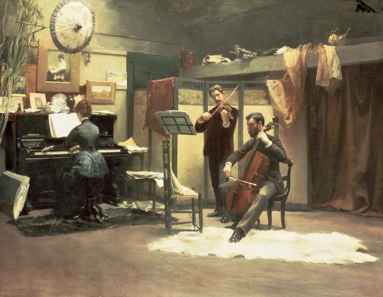 Das Musikalische, 1887 von Stacy Tolman