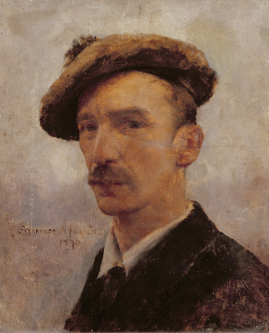 Selbstporträt von Stanhope Alexander Forbes