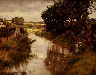 Der blaue Fluss von Stanhope Alexander Forbes