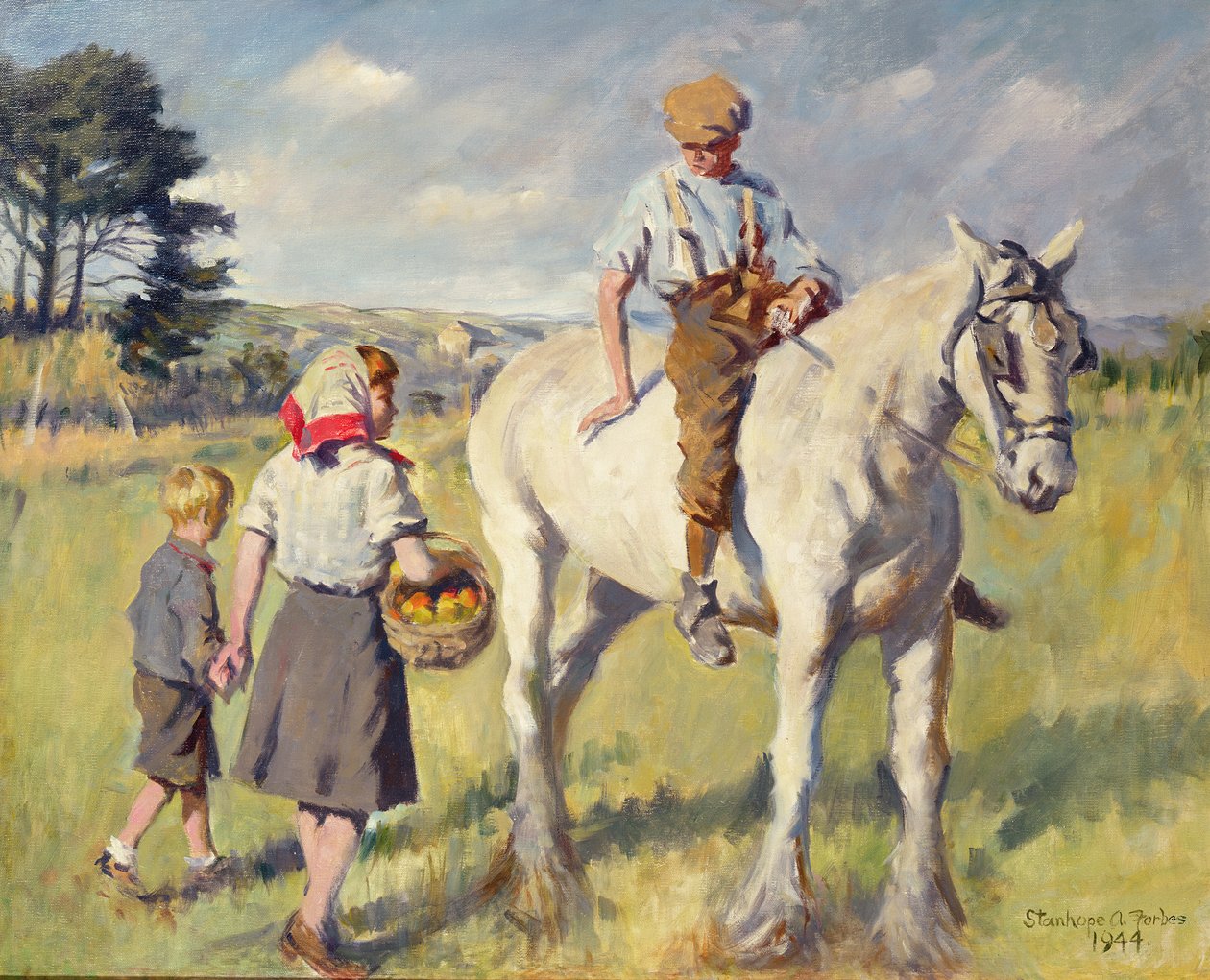 Der Bauernjunge von Stanhope Alexander Forbes