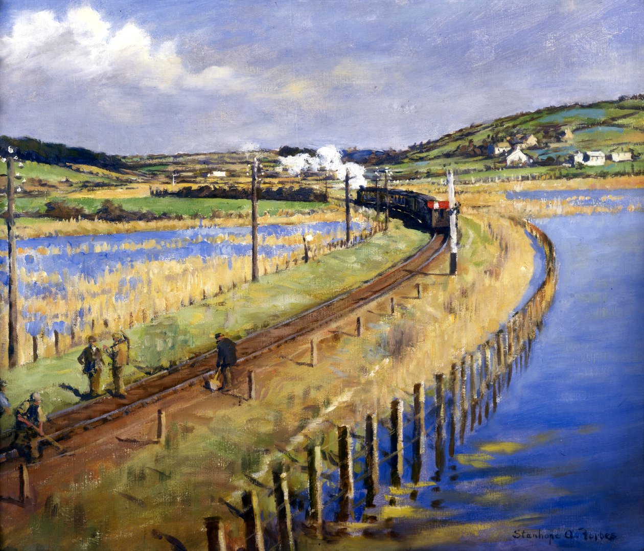 Durch die Sümpfe von Stanhope Alexander Forbes