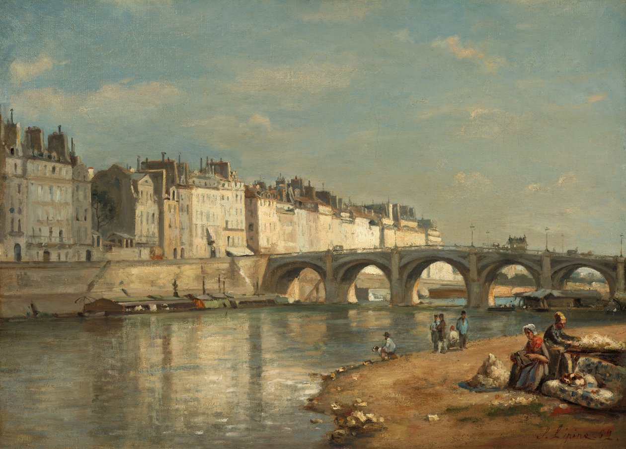 Pont de la Tournelle, Paris von Stanislas Lepine