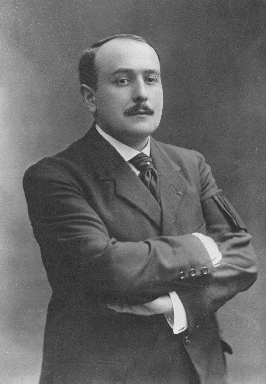 Porträt von Paul Acker von Stanislaus Walery