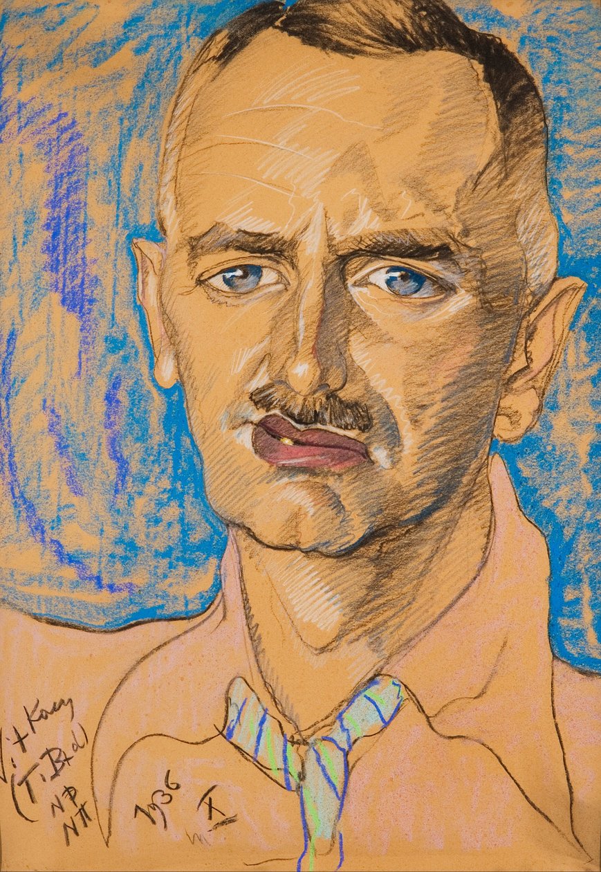 Porträt von Mieczysław Gajewicz von Stanislaw Ignacy Witkiewicz