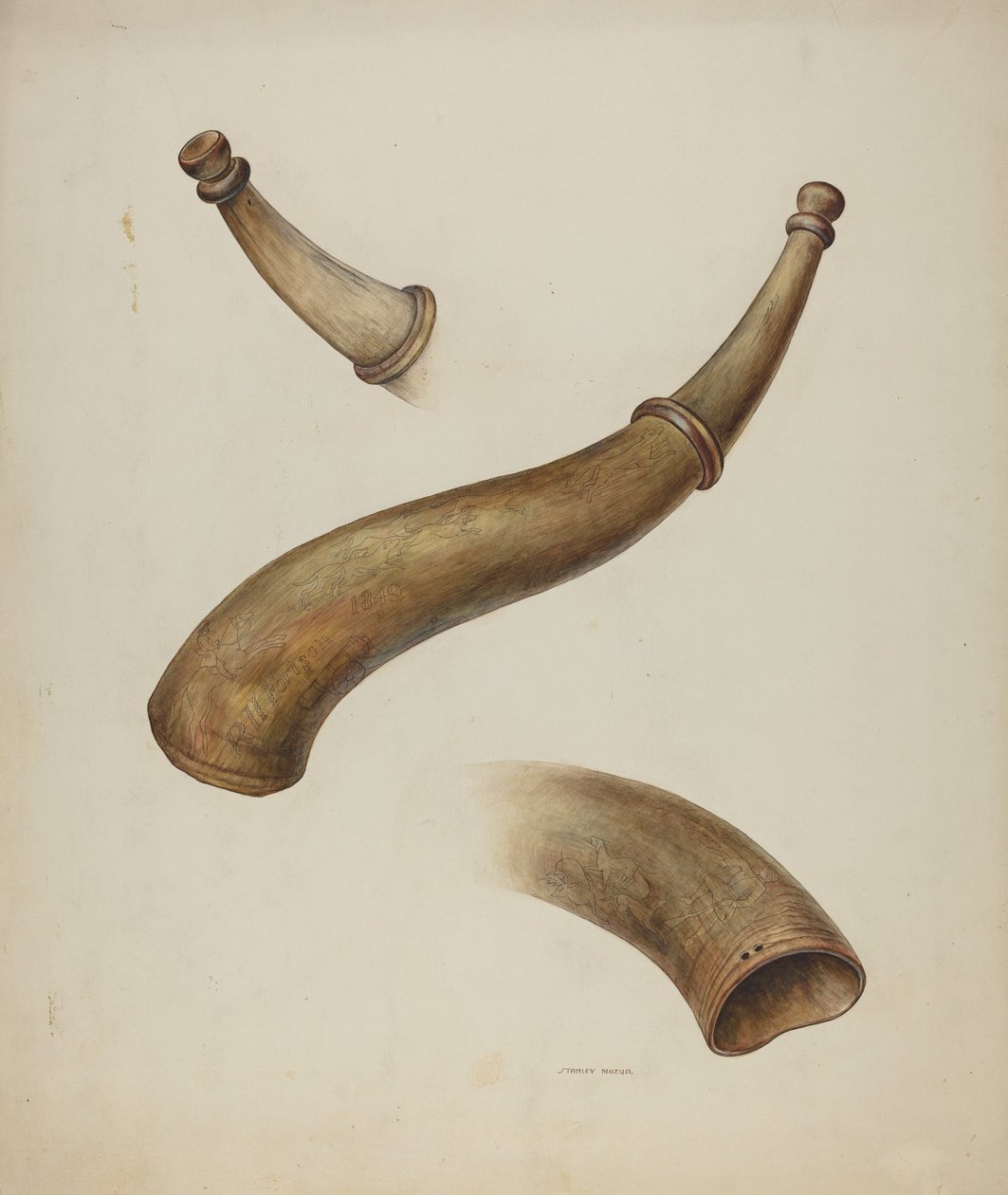 Jagdhorn von Stanley Mazur