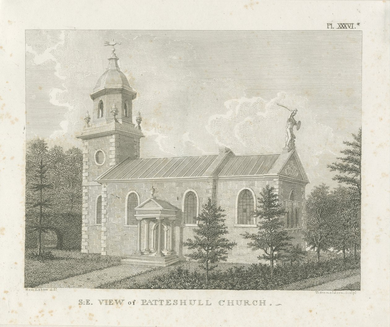 Patshull Kirche von Stebbing Shaw