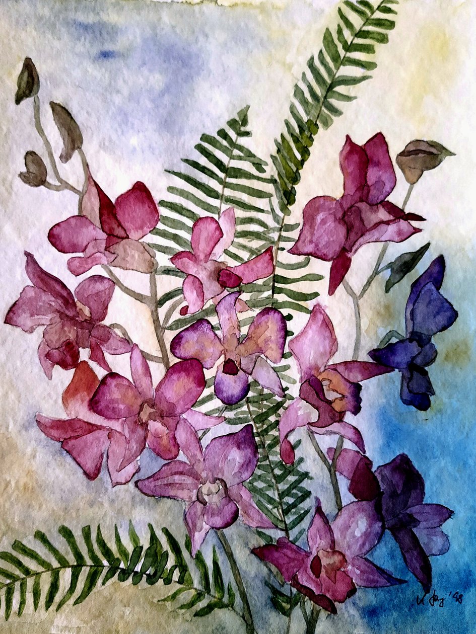 Orchidee von Steegs Art Karin