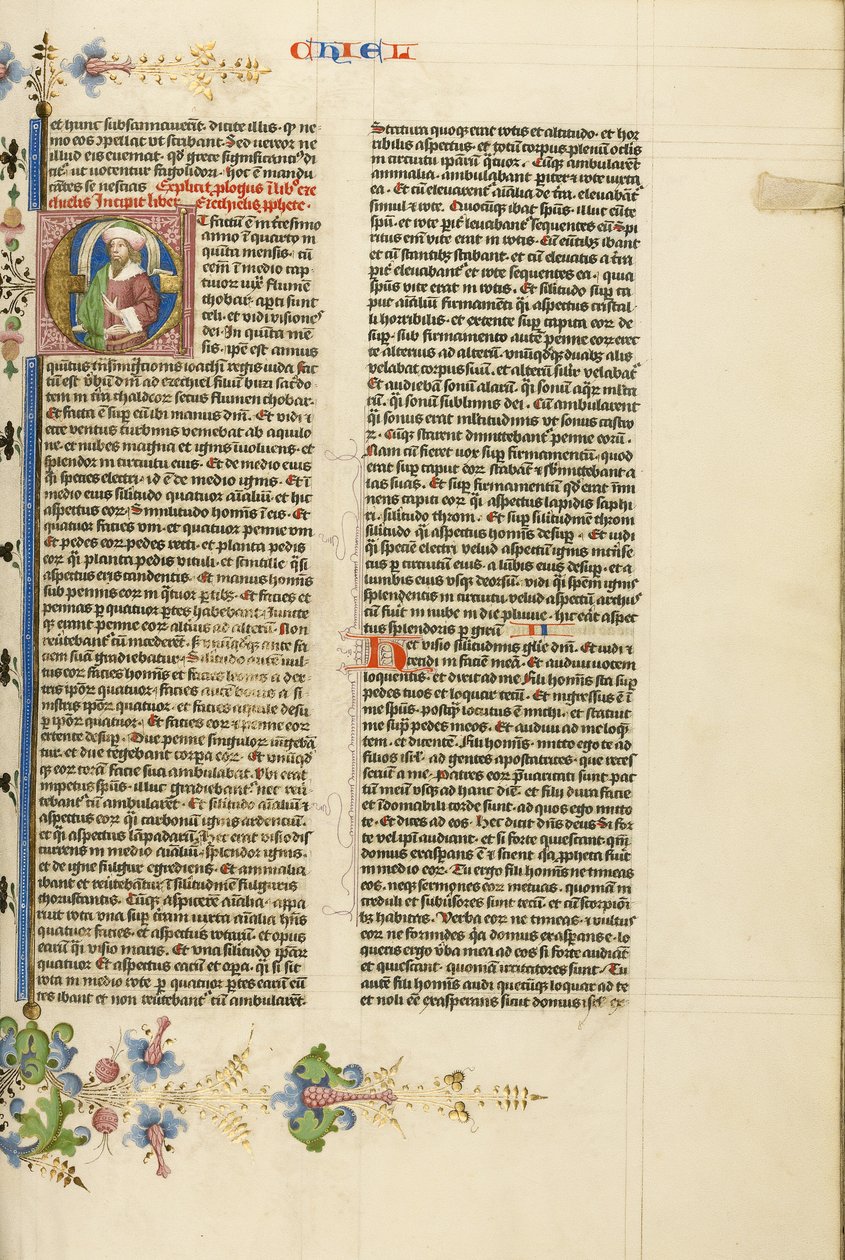 Initiale E: Ein Prophet von Stefan Lochner