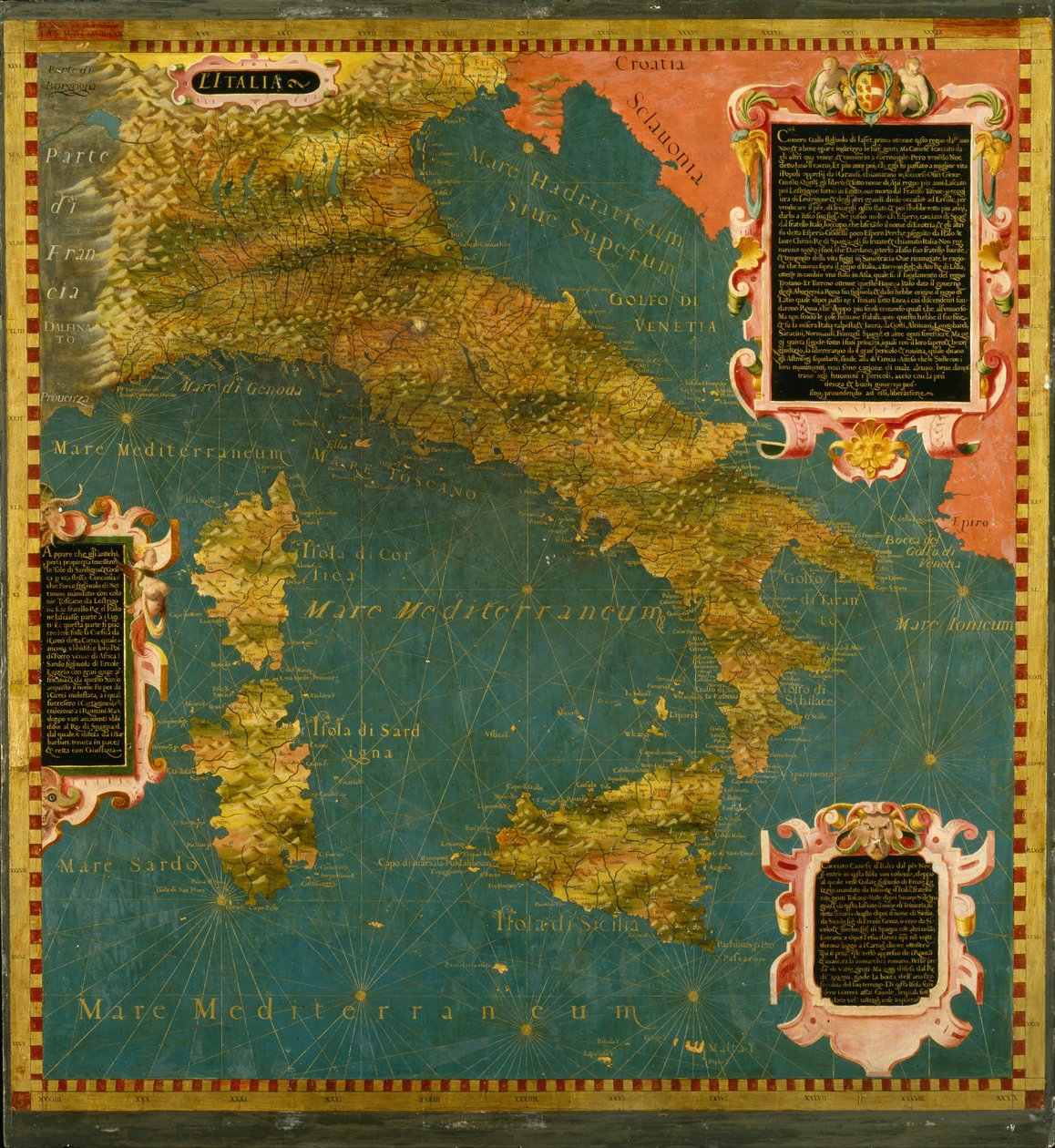 Italien von Stefano Bonsignori 1589