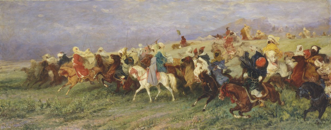 Arabische Fantasie von Stefano Ussi