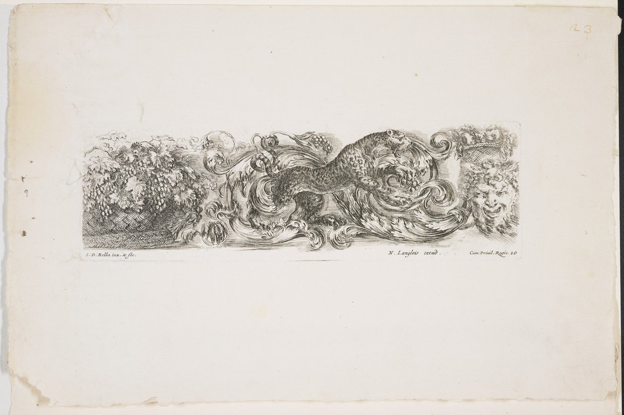 Tafel 10 von Stefano della Bella