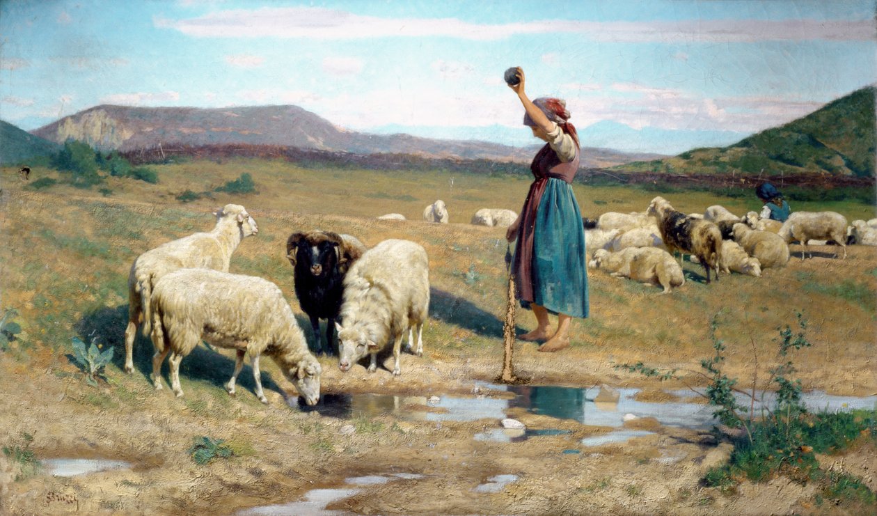 Die Schäferin von Stefano Bruzzi