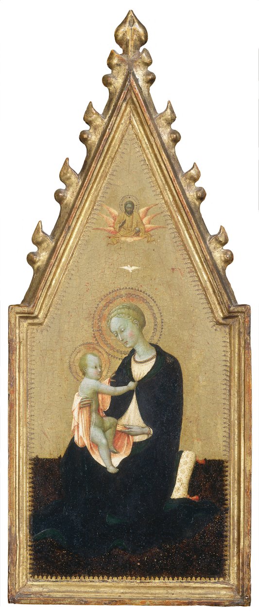 Madonna der Demut, ca. 1435-40 von Stefano Sassetta