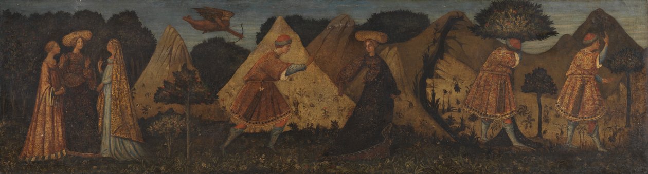 Apollo und Daphne, ca. 1430 von Stefano dAntonio di Vanni