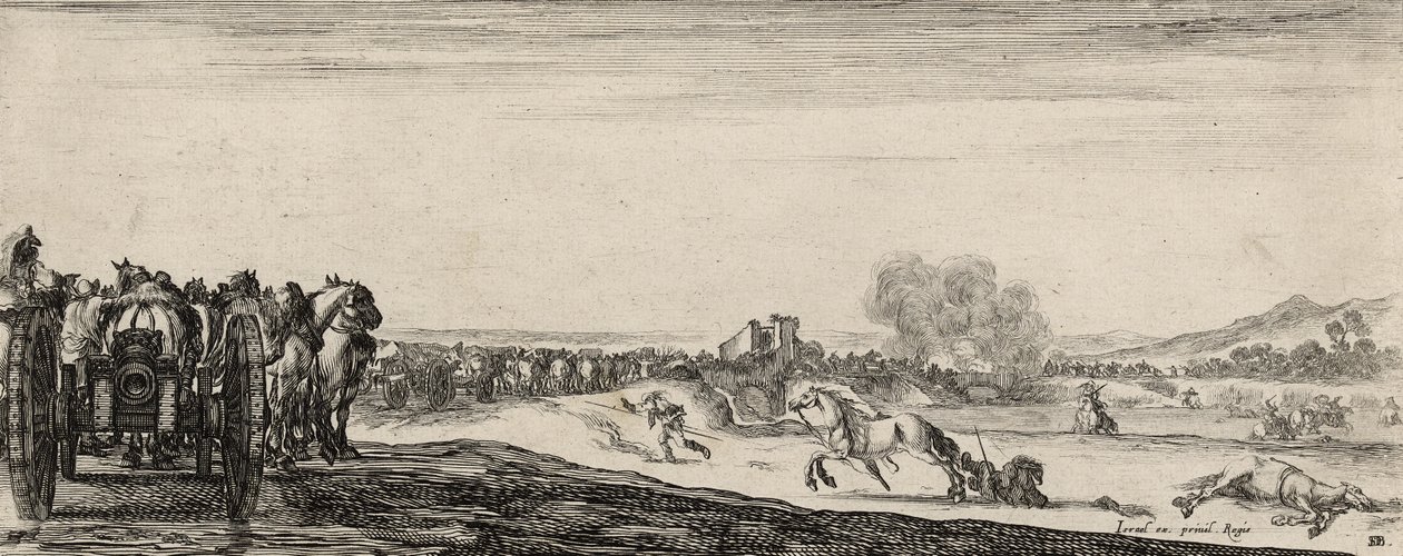 Conduite de Canons von Stefano della Bella
