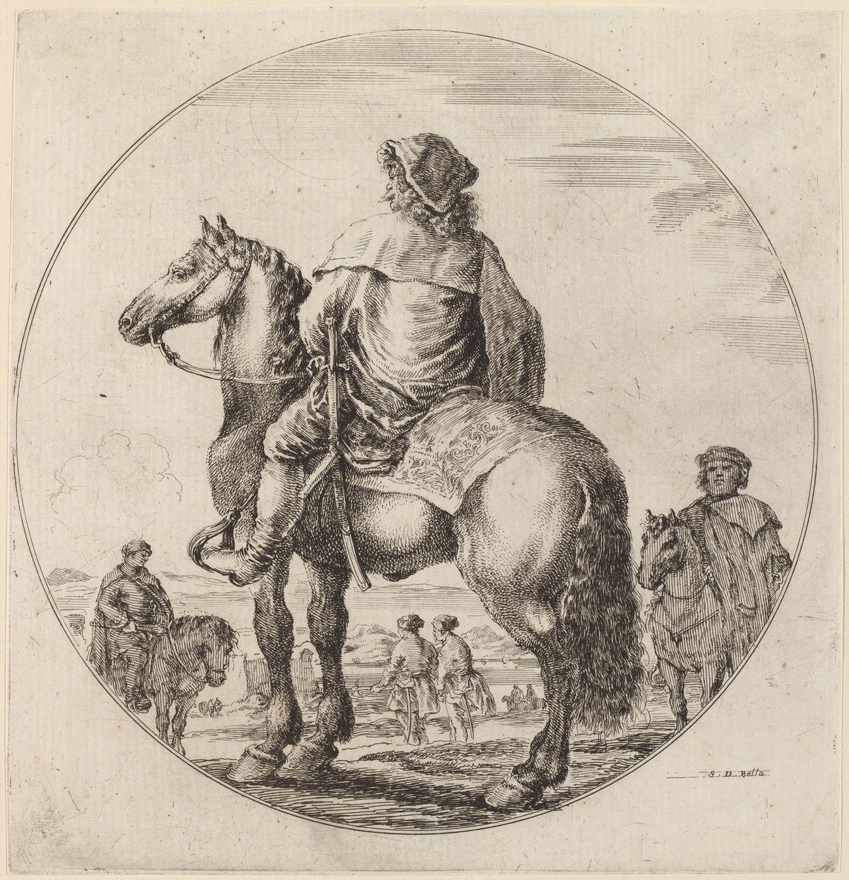 Ungarischer Kavalier von Stefano della Bella