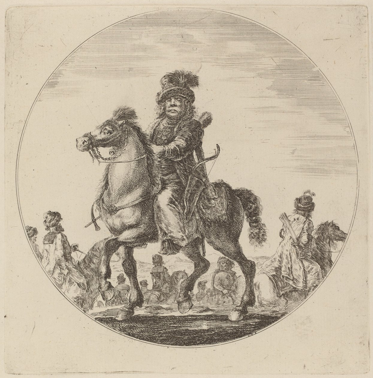 Ungarischer Kavalier von Stefano della Bella