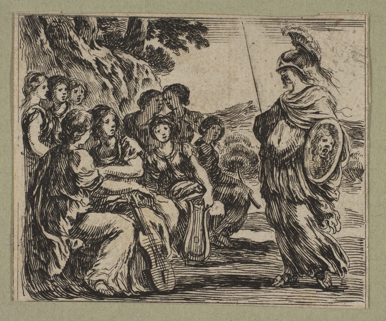 Die neun Musen, 1644 von Stefano della Bella