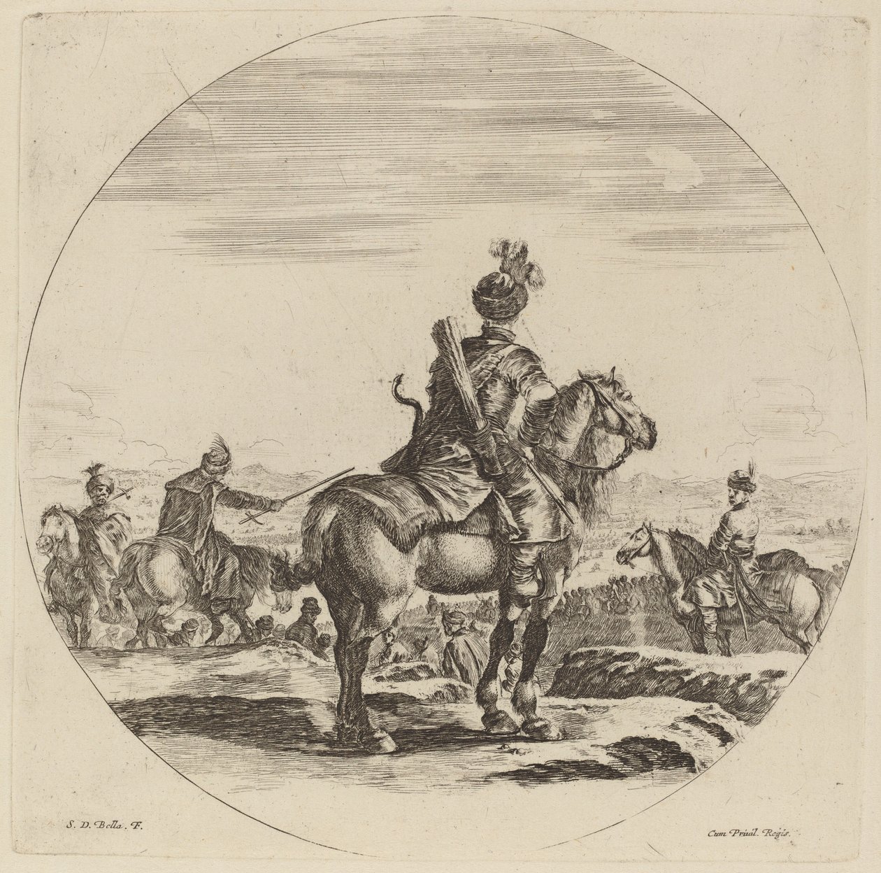 Polnischer Kavalier von Stefano della Bella