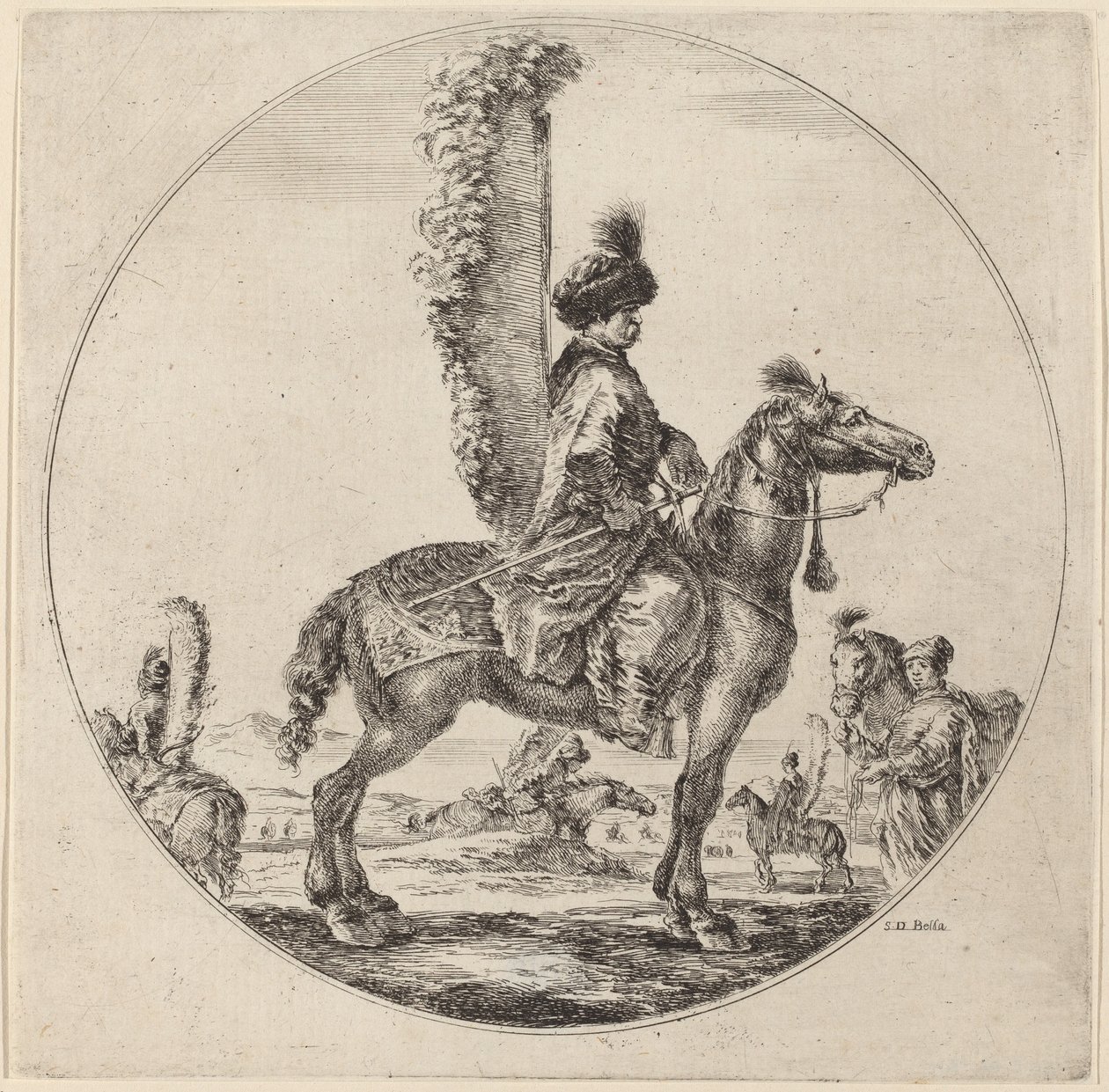 Polnischer Husar von Stefano della Bella