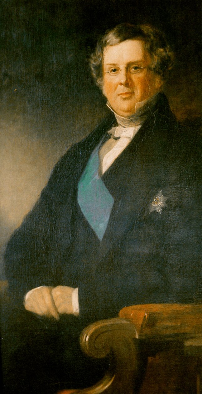 Porträt von William Parsons, 3. Earl of Rosse (1800-1867) von Stephen Catterson Smith