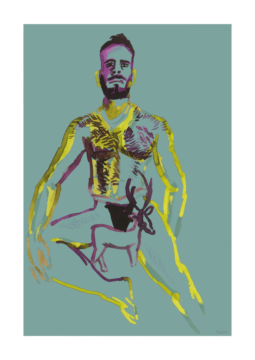 Der Gott des Horns, 2023 von Stephen Dow