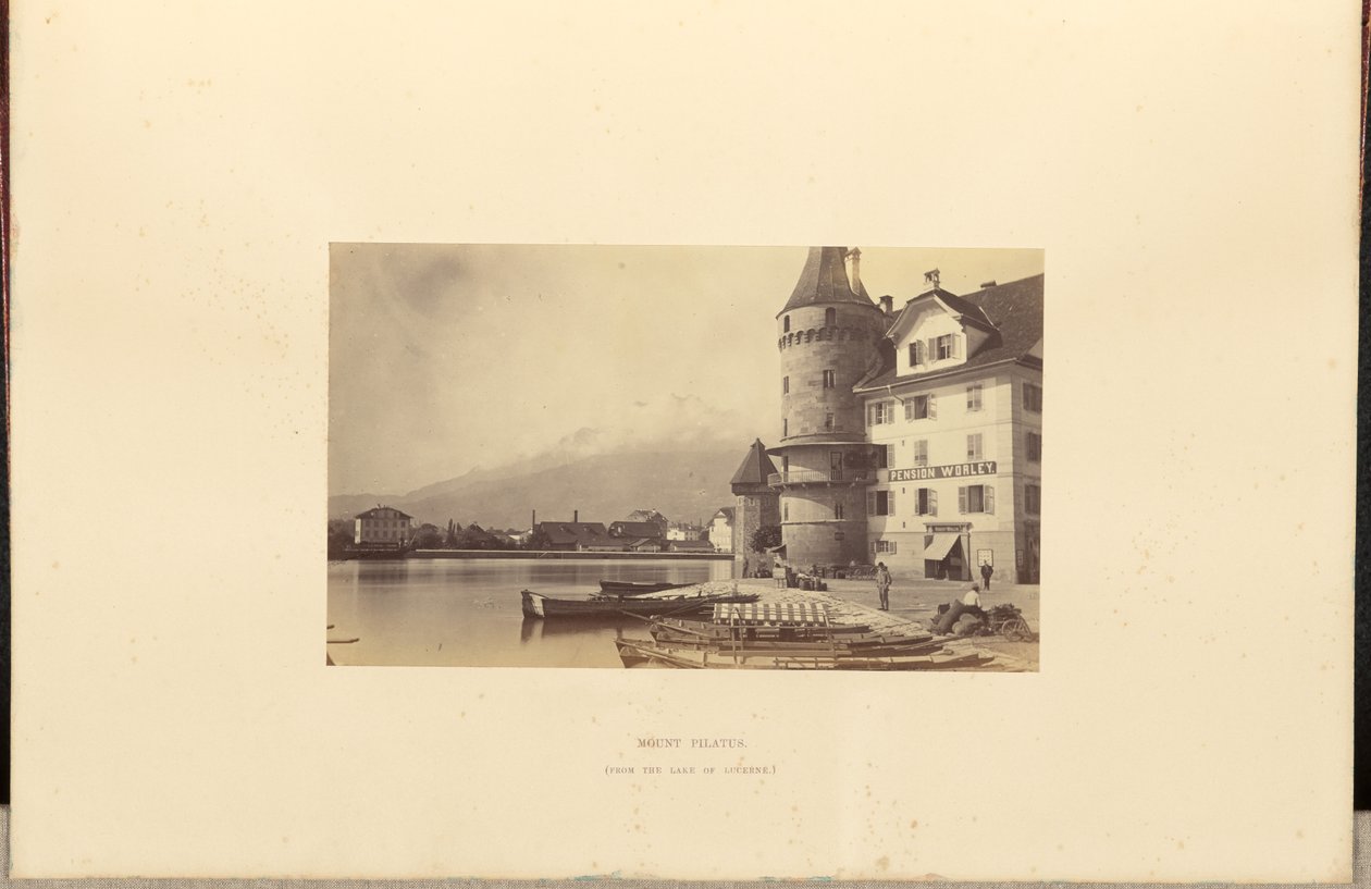 Berg Pilatus (vom Vierwaldstättersee) von Stephen Thompson